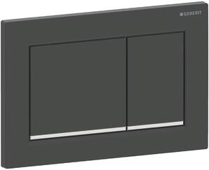 Geberit Omega20 splachovací tlačítko pro WC černá 115.080.14.1