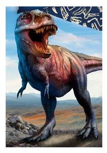 TipTrade Bavlněné povlečení 140x200 + 70x90 cm - Nesmrtelný T-rex