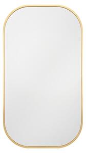 Dubiel Vitrum Luis Gold zrcadlo 50x90 cm oválný zlatá 5905241013169