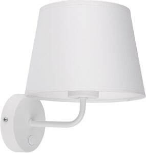 TK Lighting Maja nástěnné svítidlo 1x15 W bílá 1882