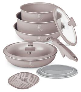 Sada nádobí s titanovým povrchem 9 ks Taupe Collection