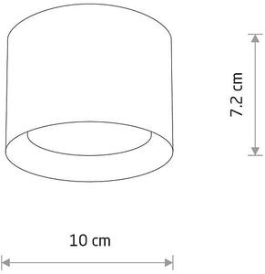 Nowodvorski Lighting Maun stropní světlo 1x12 W černá 10482