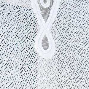 Dekorační oblouková krátká záclona ERYKA 160 bílá 160x140 cm MyBestHome