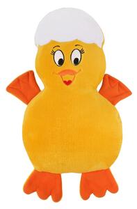 Tvarovaný polštářek kuřátko - Velikonoce - cca 36x54 cm kuřátko - žlutá