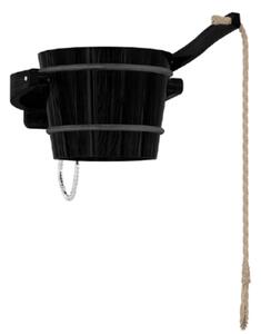 HUUM Polévací vědro smrk black 18L