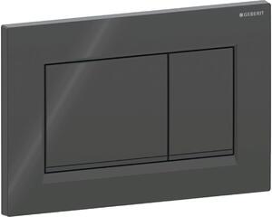 Geberit Sigma20 splachovací tlačítko pro WC černá 115.883.DW.1