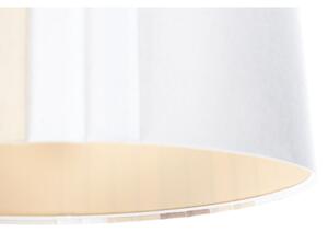 Lustr na lanku STRIPES 1xE27/60W/230V pr. 40 cm krémová