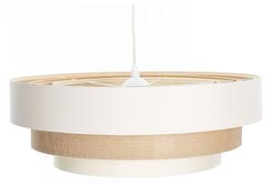 Lustr na lanku TRINITI 1xE27/60W/230V pr. 40 cm krémová/béžová