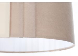 Lustr na lanku STRIPES 1xE27/60W/230V pr. 40 cm béžová