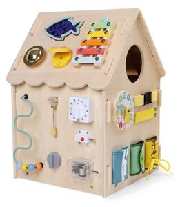 2Kids Toys - Activity board domeček béžová