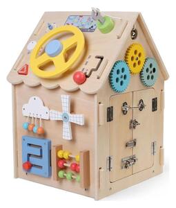 2Kids Toys - Activity board domeček béžová
