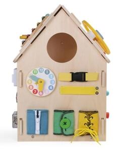 2Kids Toys - Activity board domeček béžová