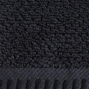 Bavlněná froté osuška MAB 70x140 cm, černá, 500 gr Mybesthome