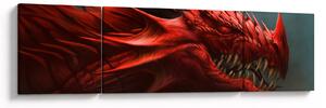 Obraz - Drak (170x50 cm)