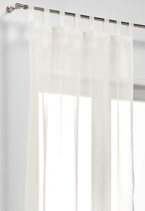 Dekorační záclona s poutky DIANA bílá 140x260 cm MyBestHome (cena za 1 kus)
