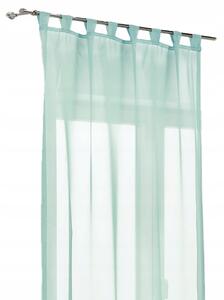 Dekorační záclona s poutky DIANA mátová 140x260 cm (cena za 1 kus) MyBestHome