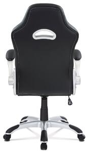 Kancelářská židle PHILIPPE černo-šedá