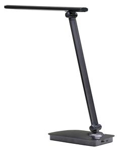 ONLI - LED Stmívatelná stolní lampa s USB portem DESKI LED/7W/230V 4000K černá