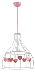 ONLI - Dětský lustr TITTA 1xE27/22W/230V růžová