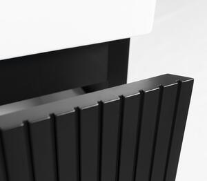 Sapho, FILENA umyvadlová skříňka 95x51,5x43cm, černá mat strip, FID1210BS
