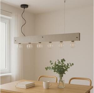 ONLI - Lustr na lanku ARGO 6xE27/22W/230V šedá