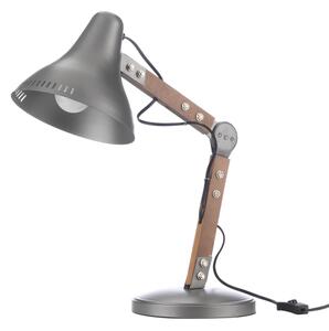 ONLI - Stolní lampa ARCHITETTO 1xE27/22W/230V 62 cm šedá/hnědá