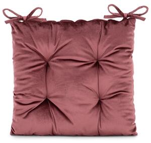 Sedák na židli LOMBOK růžová 40x40 cm (cena za 1 kus) Mybesthome