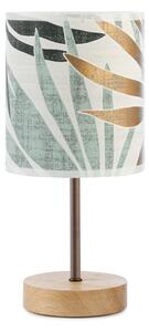 ONLI - Stolní lampa FLORA 1xE27/22W/230V 28 cm zelená/zlatá