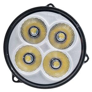 LED Bodové svítidlo pro traktor BLACK LED/20W/10-30V IP69 5700K kulatý
