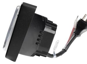 LED Bodové svítidlo pro traktor JOHN DEER LED/60W/10-30V IP69 5700K černá