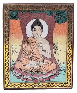Truhlička - dřevěná - Buddha