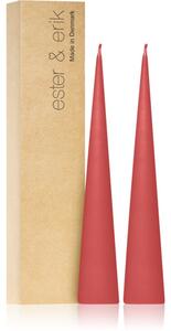 Ester & erik cone candles coral reef (no. 26) dekorativní svíčka 2x25 cm