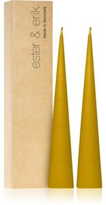 Ester & erik cone candles honey balm (no. 43) dekorativní svíčka 2x25 cm