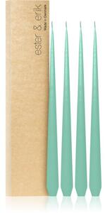 Ester & erik taper candle cool mint (no. 55) dekorativní svíčka 4x32 cm