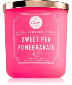 DW Home Signature Sweet Pea Pomegranate vonná svíčka 264 g