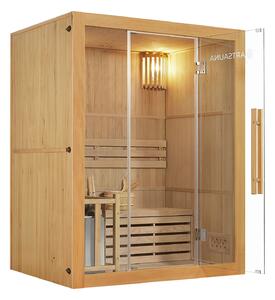 Tradiční saunová kabina / finská sauna Tampere 150 x 110 cm 4,5 kW