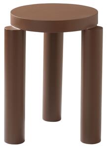 Jotex Hnědý kovový odkládací stolek SALA 36 cm