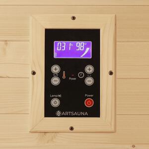 Venkovní sauna Eldur s 8 kW ohřívačem & příslušenstvím