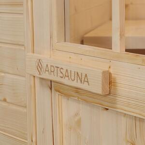 Venkovní sauna Eldur s 8 kW ohřívačem & příslušenstvím