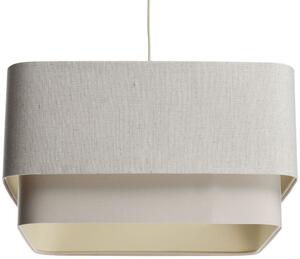 BPS Koncept Kwadro duo závěsné svítidlo 1x60 W krémová-béžová KWD-002