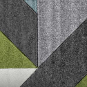 Vopi | Kusový koberec Warner 4205A zelený - 60 x 110 cm