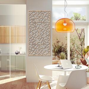 Dřevo života | Dekorační panel GEOMETRY | Barva: Buk | Rozměry (cm): 30x60