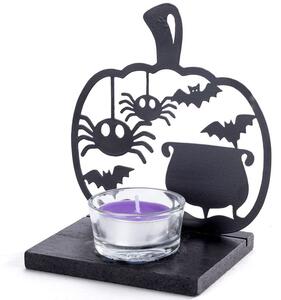 Kovový svícen DÝNĚ HALLOWEEN