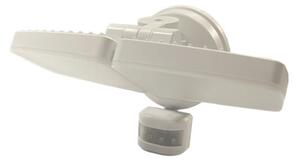 LED Venkovní reflektor se senzorem LED/24W/230V 3000/4000/6000K IP54 bílá
