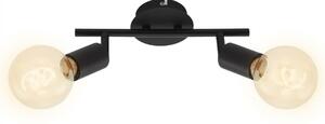 BRILONER Bodové svítidlo 27,5 cm 2x E27 60W černá BRI 2868-025