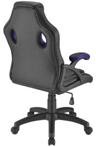 Kolečková kancelářská židle Montreal (fialová)