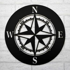 DUBLEZ | Dřevěná dekorace na zeď - Kompas