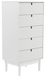 Jotex Bílá lakovaná komoda TOULUSE 55 x 40 cm