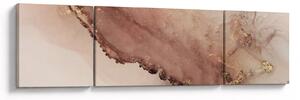 Obraz - Zlaté třpytky (170x50 cm)