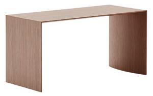 Ořechový konferenční stolek Kave Home Litto 90 x 45 cm